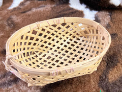 Bamboo basket (oval)