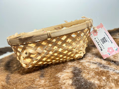 Bamboo basket (oval)