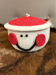 Cotton rope smile box