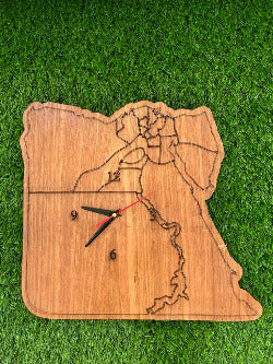 Egypt Wooden Map