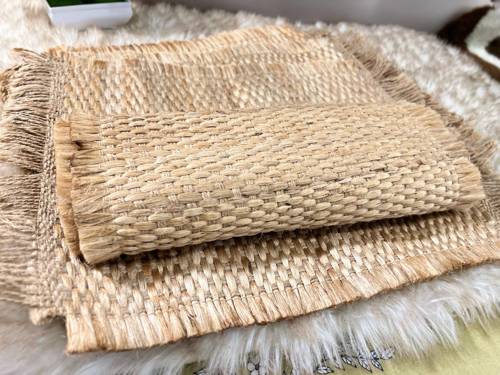 Jute place mat (square)