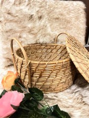 Rattan Baby Laundry Basket