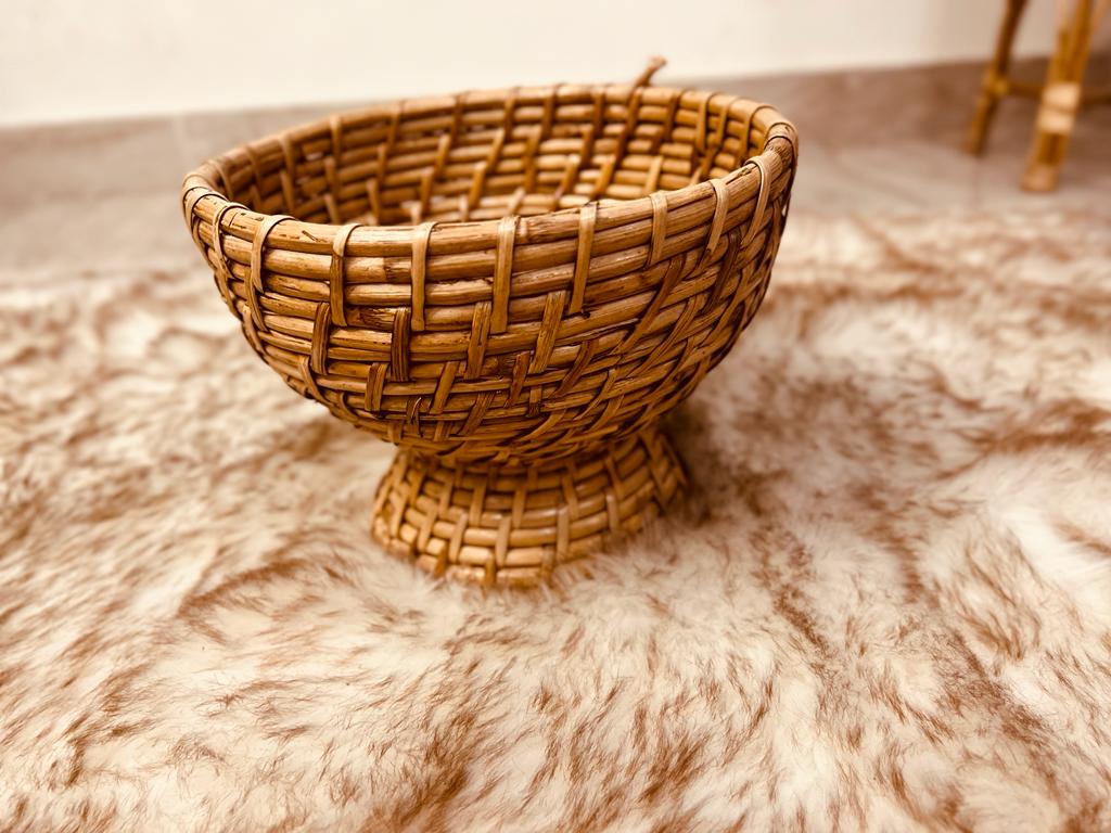 Rattan Chocolet Bowl