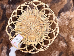 Rattan decor piece