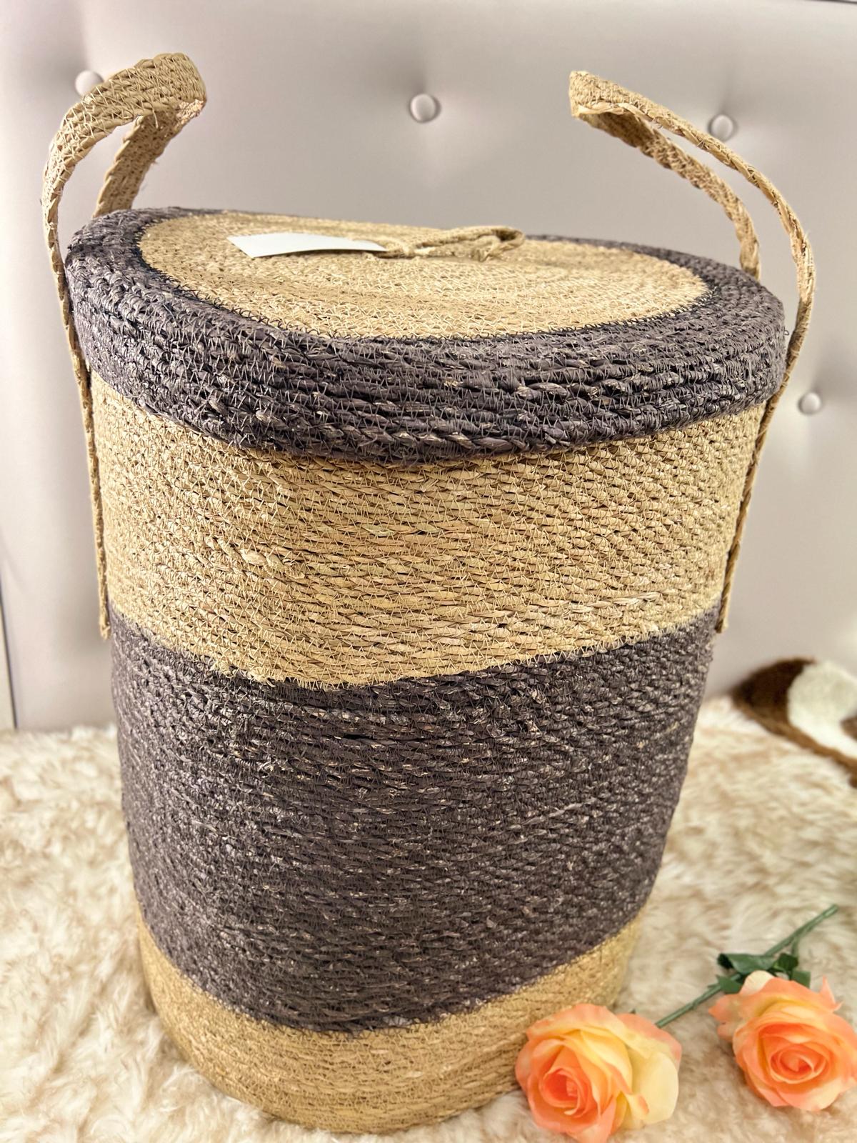 Sea grass laundry box