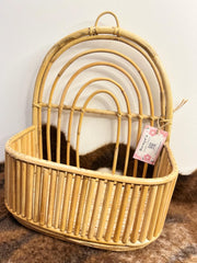 Rattan cosmatic shelve