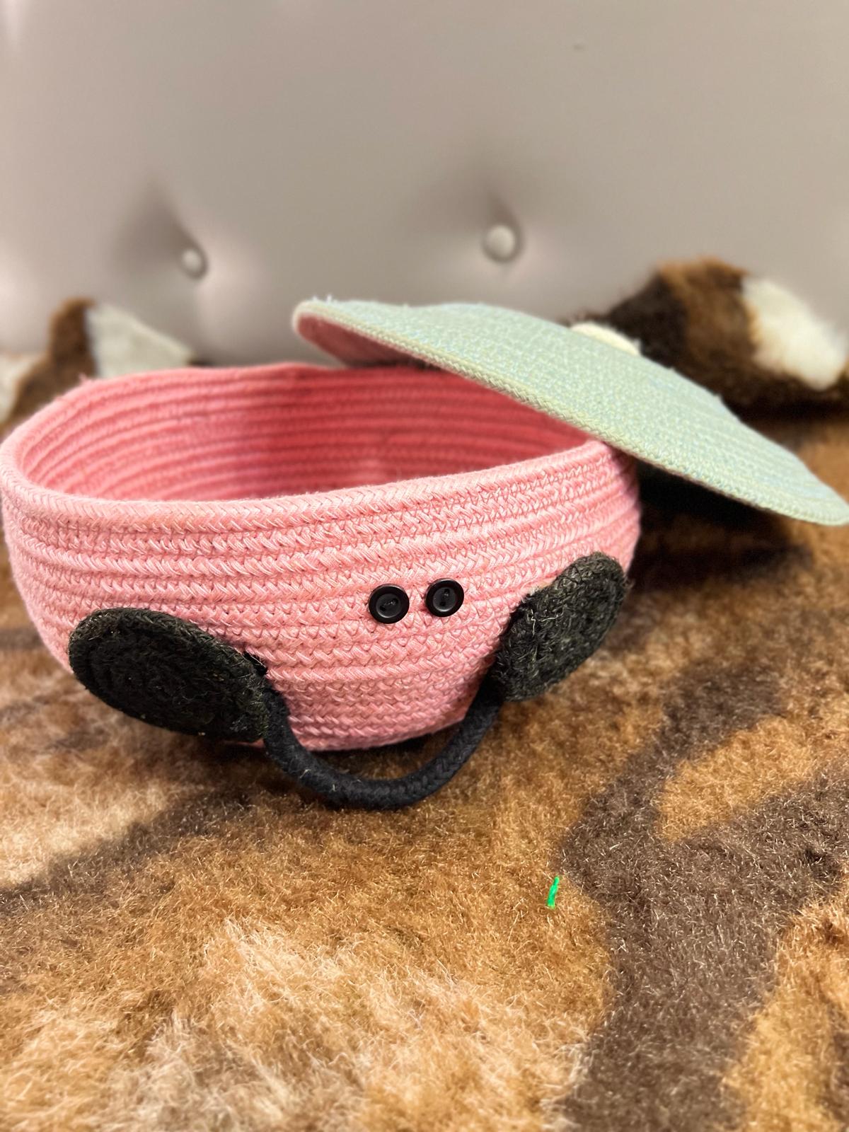 Cotton rope smile box