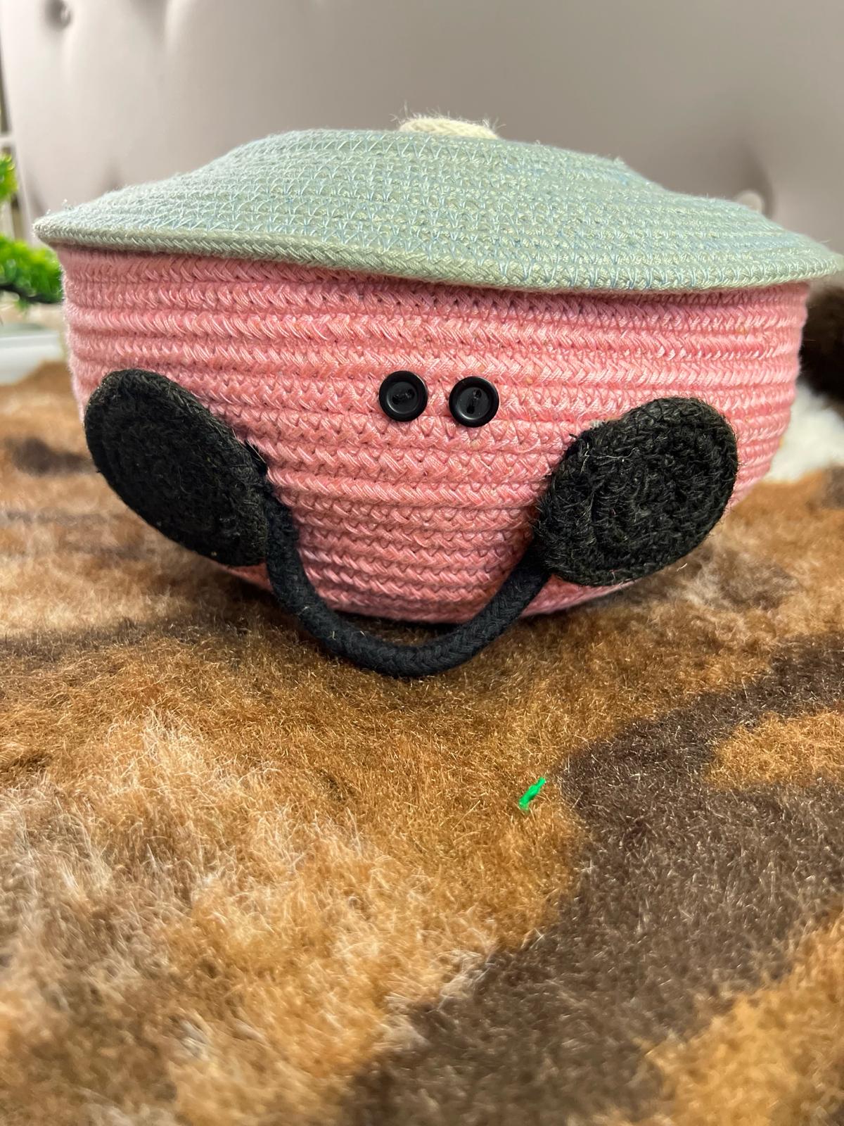 Cotton rope smile box