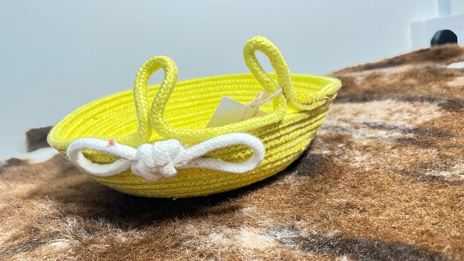 Cotton rope kids bowl