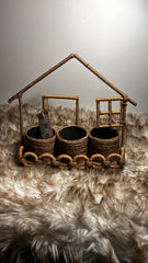 Jute home planter