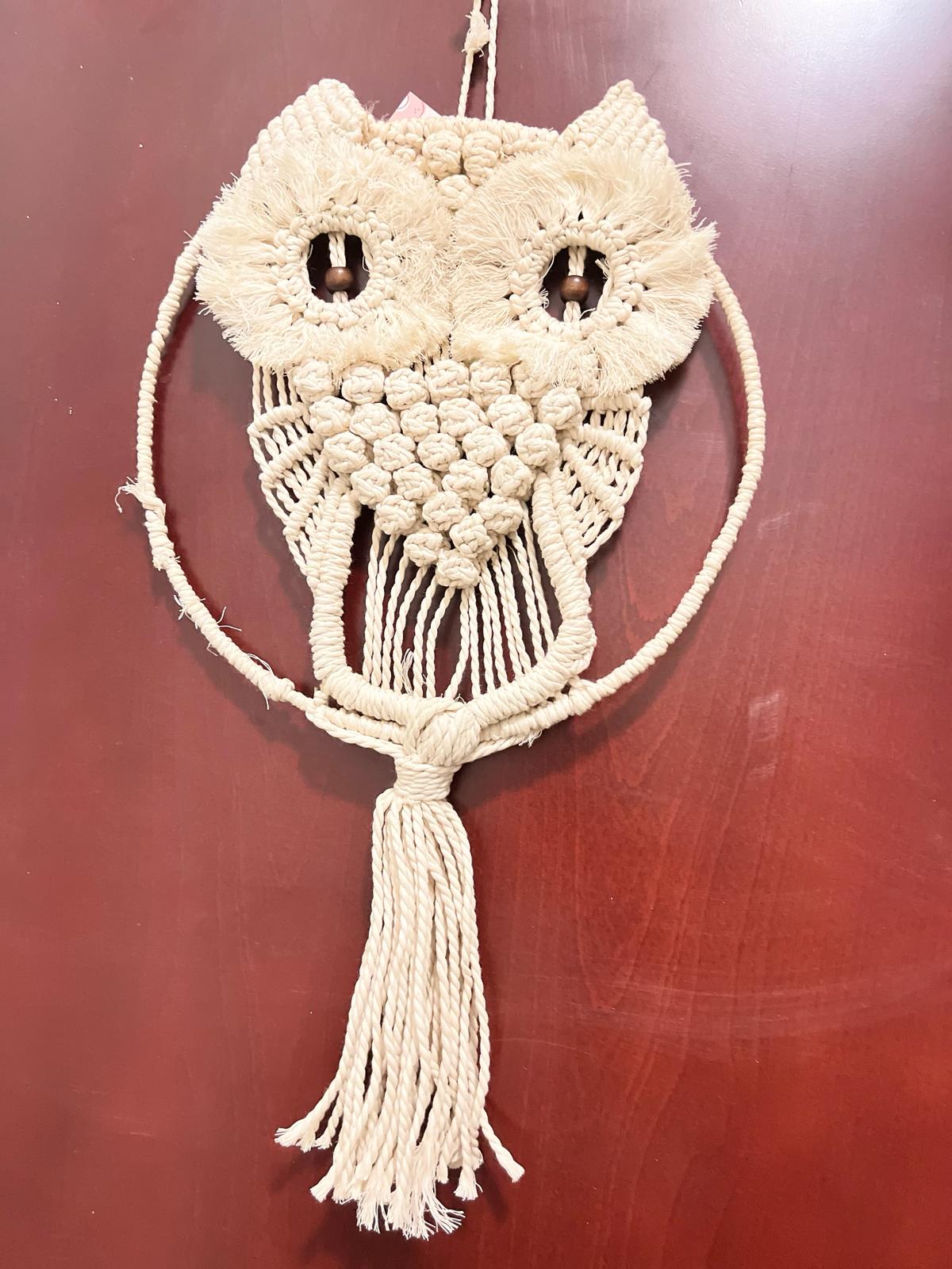 Macrame owl