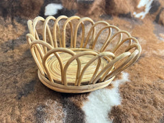 Rattan grape tray (oval)