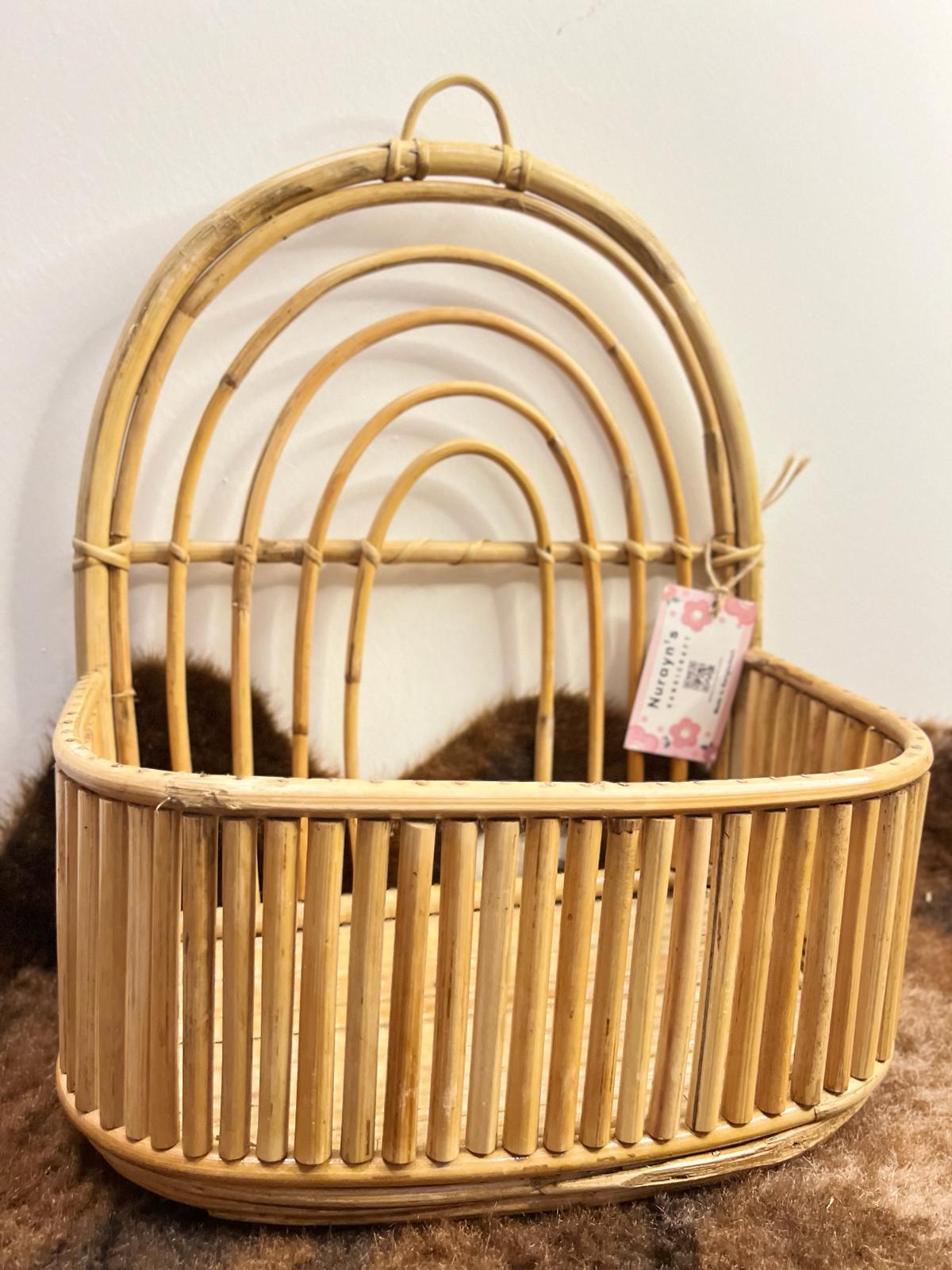 Rattan cosmatic shelve