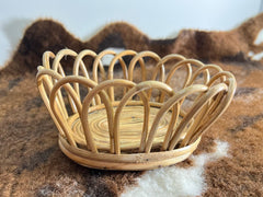 Rattan grape tray (oval)