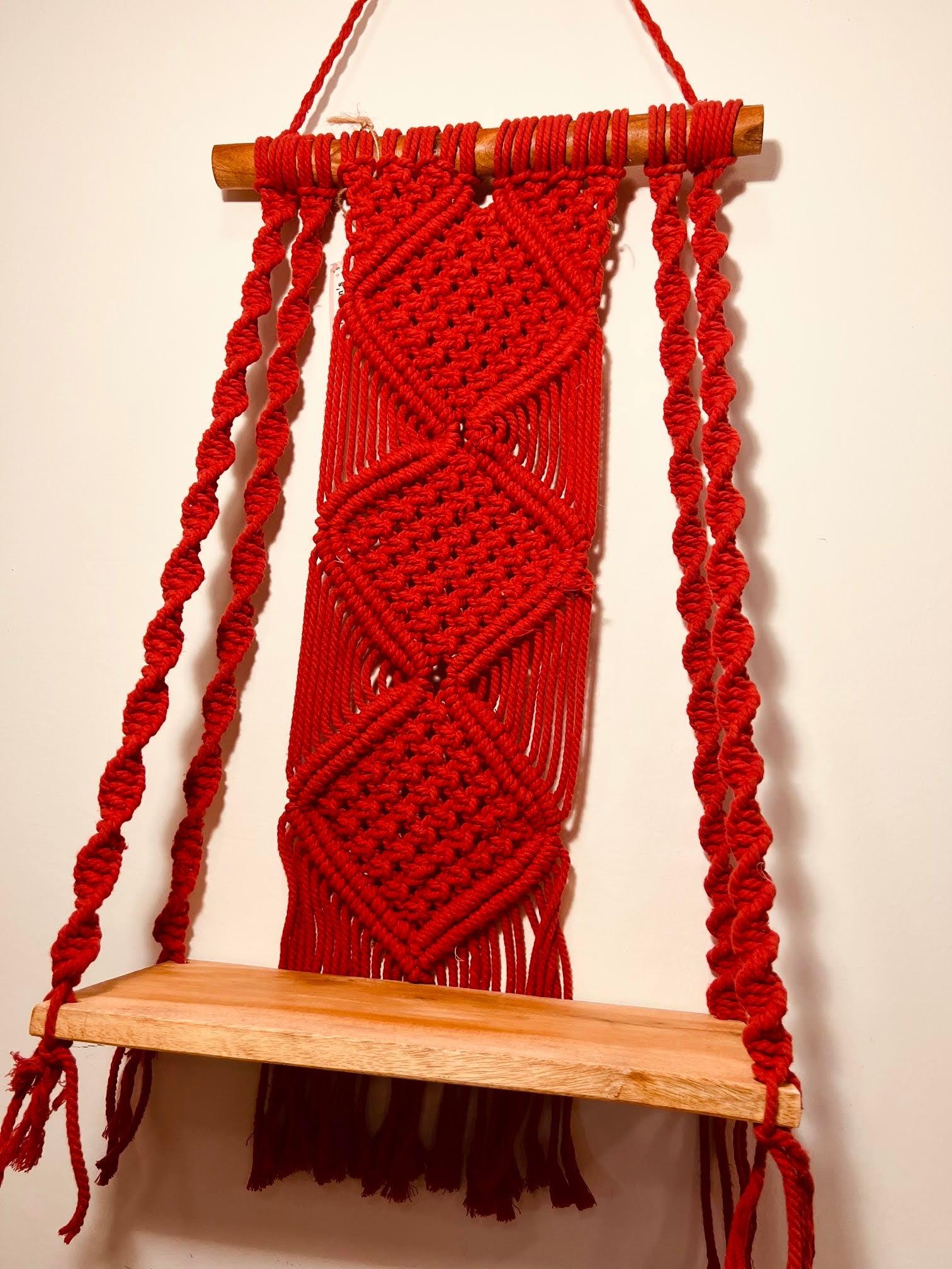 Macrame 1 Step Shelf ( Ruiton Design)